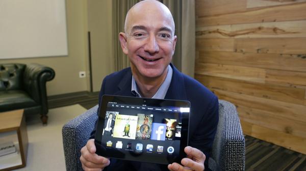 Jeff Bezos looks shockingly like Dr. Evil, and word is that’s how some of his employees feel about him. Credit: Galley Beggar Press